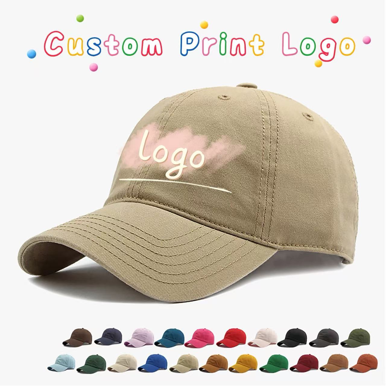 Company Profile Printing - Topi Bisbol Berlogo Cetak Kustom, Topi