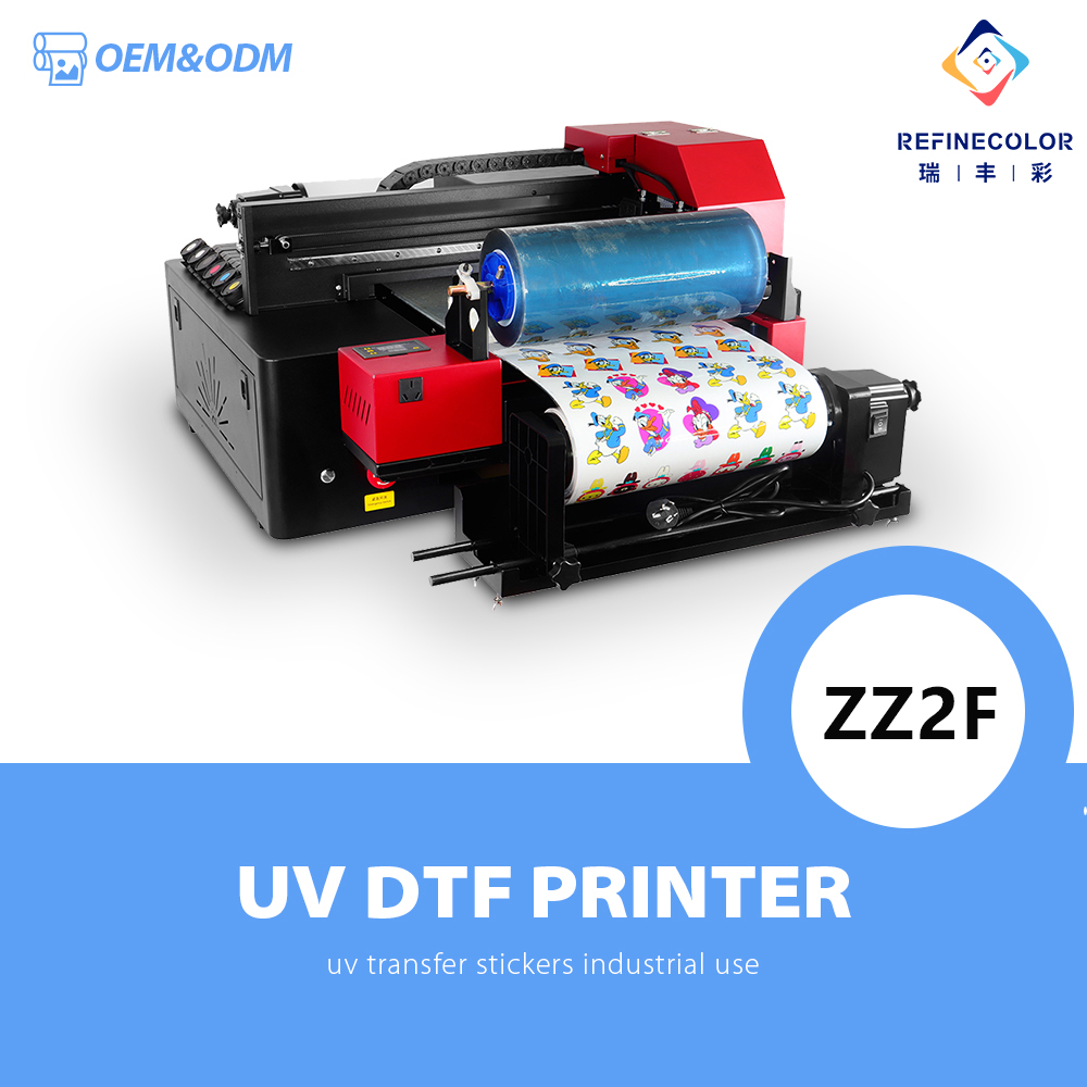 Commercial Dtf Printing - Printer UV DTF Industri Refinecolor A3+