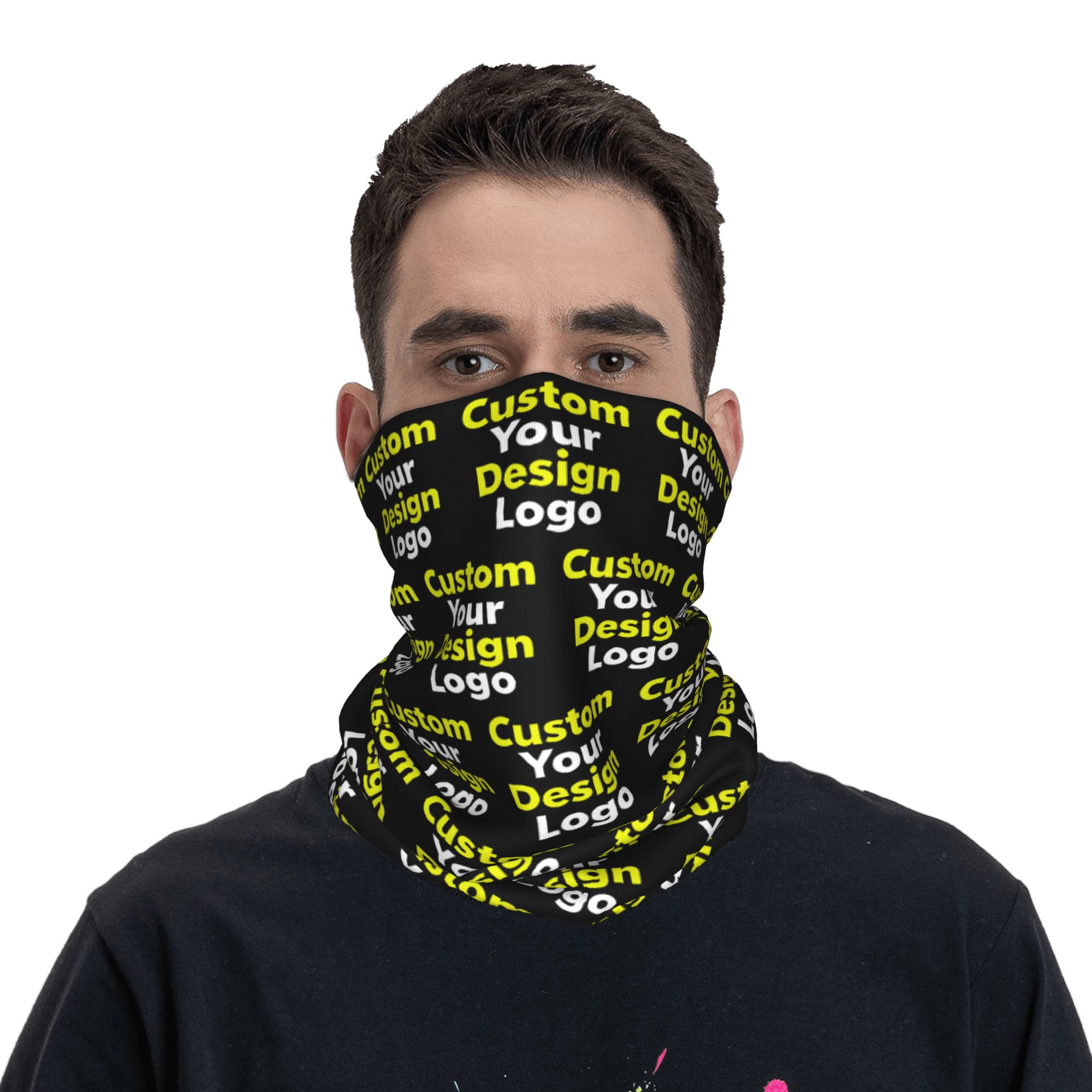 Bandana Leher Desain Kustom Lo - Company Profile Printing ulasan dan harga