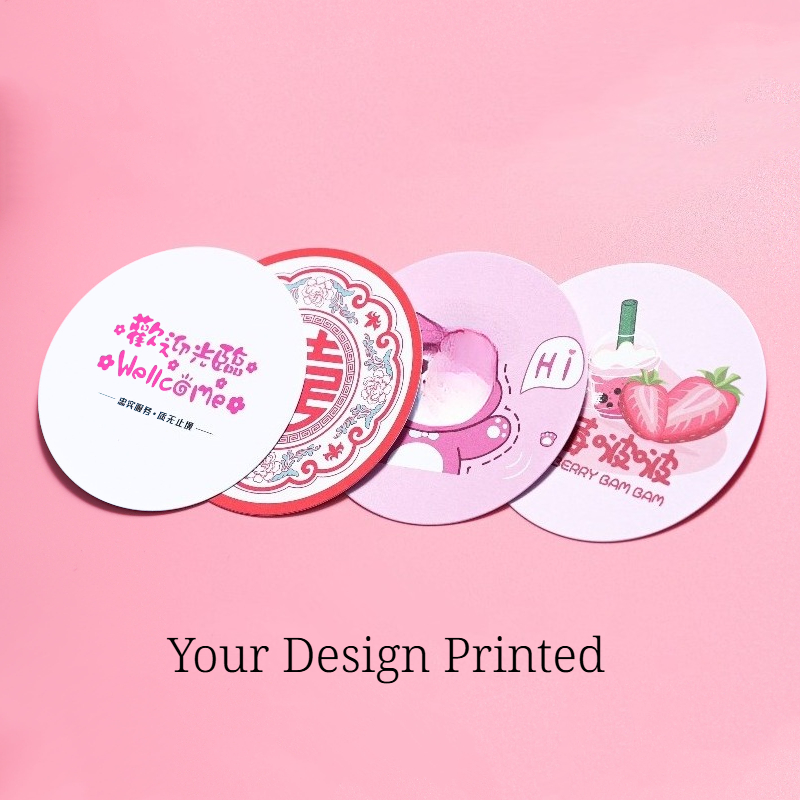 200PCS Coaster Kertas Kustom D - Company Profile Printing ulasan dan harga