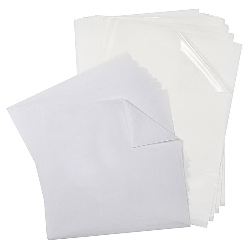 [ABFI!】 20 Lembar Perekat Dua  - Embroidery Stabilizer Backing ulasan dan harga