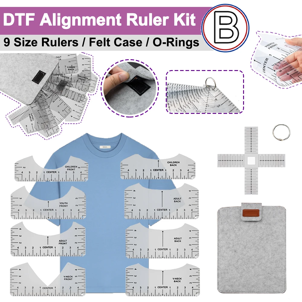 Kit Penggaris Penyelarasan DTF - Pretreatment Machine Dtg ulasan dan harga